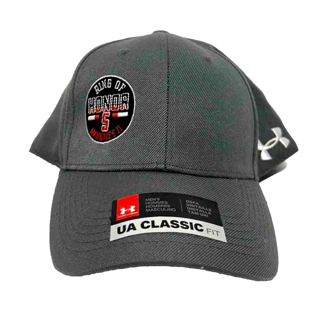 New Under Armour Patrick Mahomes Gray Texas Tech Red Raiders Ring of Honor 5 Hat